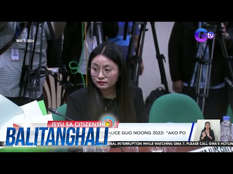 Filipino Citizen umano si Mayor Alice Guo BT