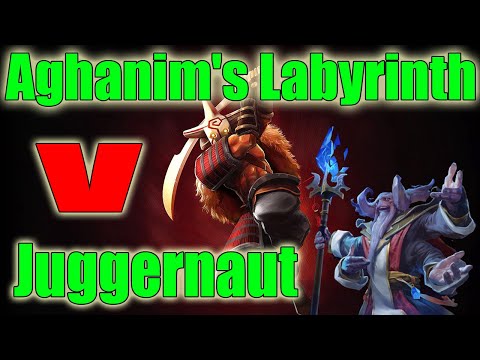 DoTa 2 Aghanim's Labyrinth Juggernaut 5 lvl