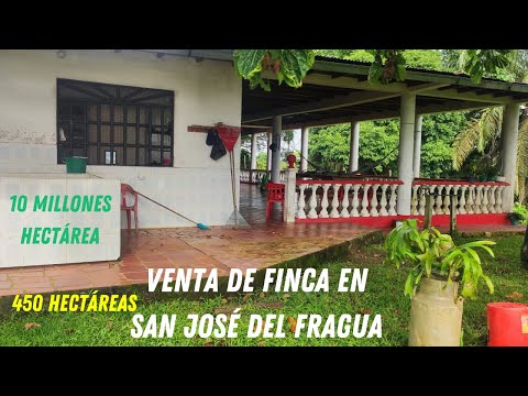 VENTA DE FINCA GANADERA EN SAN JOSÉ DEL FRAGUA
