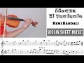Atouna El Toufoule Remi Bandali Violin Sheet Music