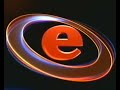 E TV LOGO IDENT South Africa 2001