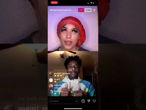 Datbitchbarbi Roast A Guy On Ig Live