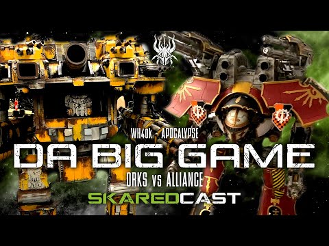 Apocalypse 40k - DA BIG GAME - Orks vs Imperium and Eldar - 250,000pts!