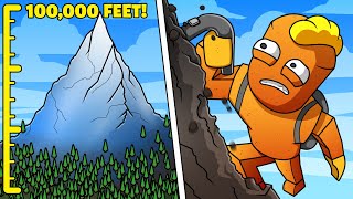 I CLIMBED a 100,000 FOOT MOUNTAIN!