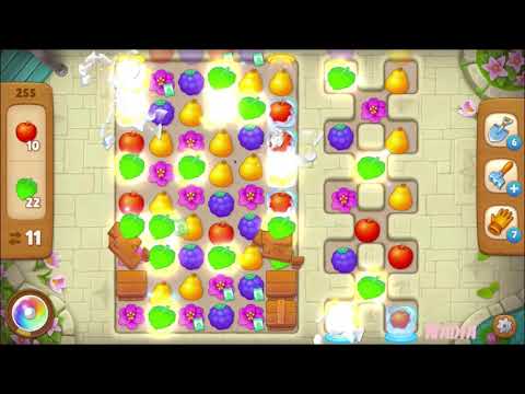 Gardenscapes Level 255. No Boosters used