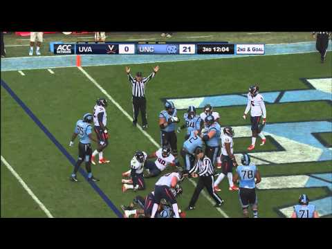 UNC-Virginia Game Highlights