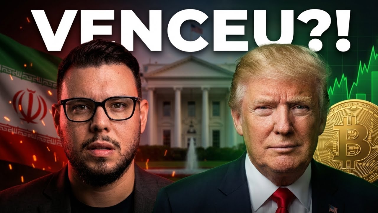 TRUMP ANUNCIA VITÓRIA… BITCOIN E MERCADOS SOBEM! MAS É VERDADE?