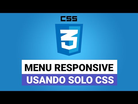 Menu responsive con SOLO CSS - Esercizio CSS3 Tutorial Italiano