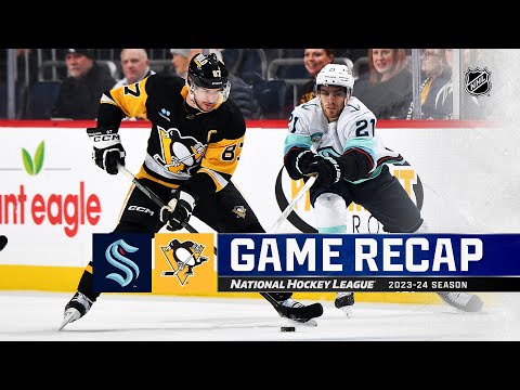 Kraken @ Penguins 1/15 | NHL Highlights 2024