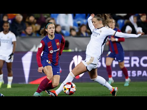 Spain Women's Supercup 2024. Semi-final. Barcelona vs Real Madrid
