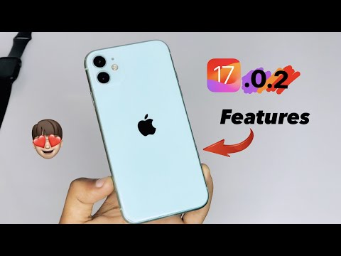 New update ios 17.0.2 Features on iPhone 11😘