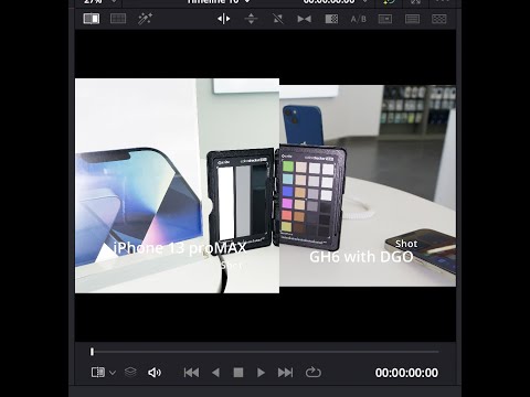 HDR Panasonic Lumix GH6  VS iPhone 13 ProMax Noise