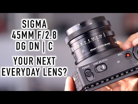 External Review Video vXR-1ARXU9s for SIGMA 45mm F2.8 DG DN | Contemporary Full-Frame Lens (2019)