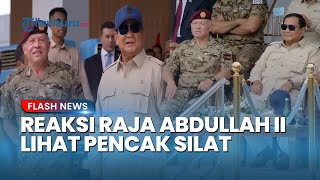 Raja Abdullah II Terpukau saat Lihat Pencak Silat Indonesia hingga Demonstrasi Drone TNI-Yordania