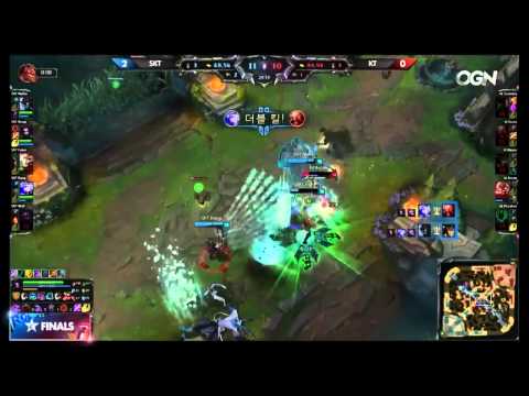 Faker riven Highlights Korean champion final 2015 SKT vs KT