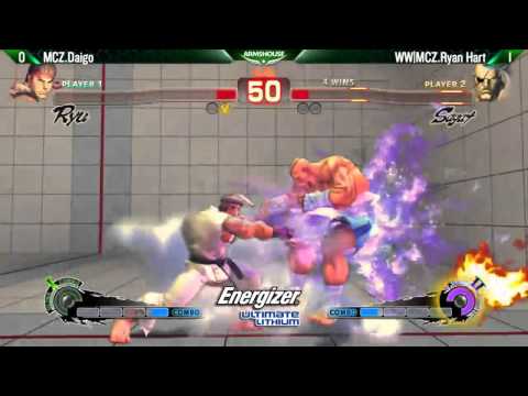 MCZ Daigo Umehara Ryu vs WW MCZ Ryan Hart Sagat   winners semi DHW13