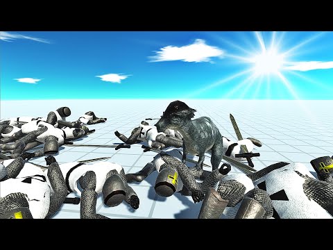 Pachycephalosaurus Fighting for Alive! | Animal Revolt Battle Simulator ARBS