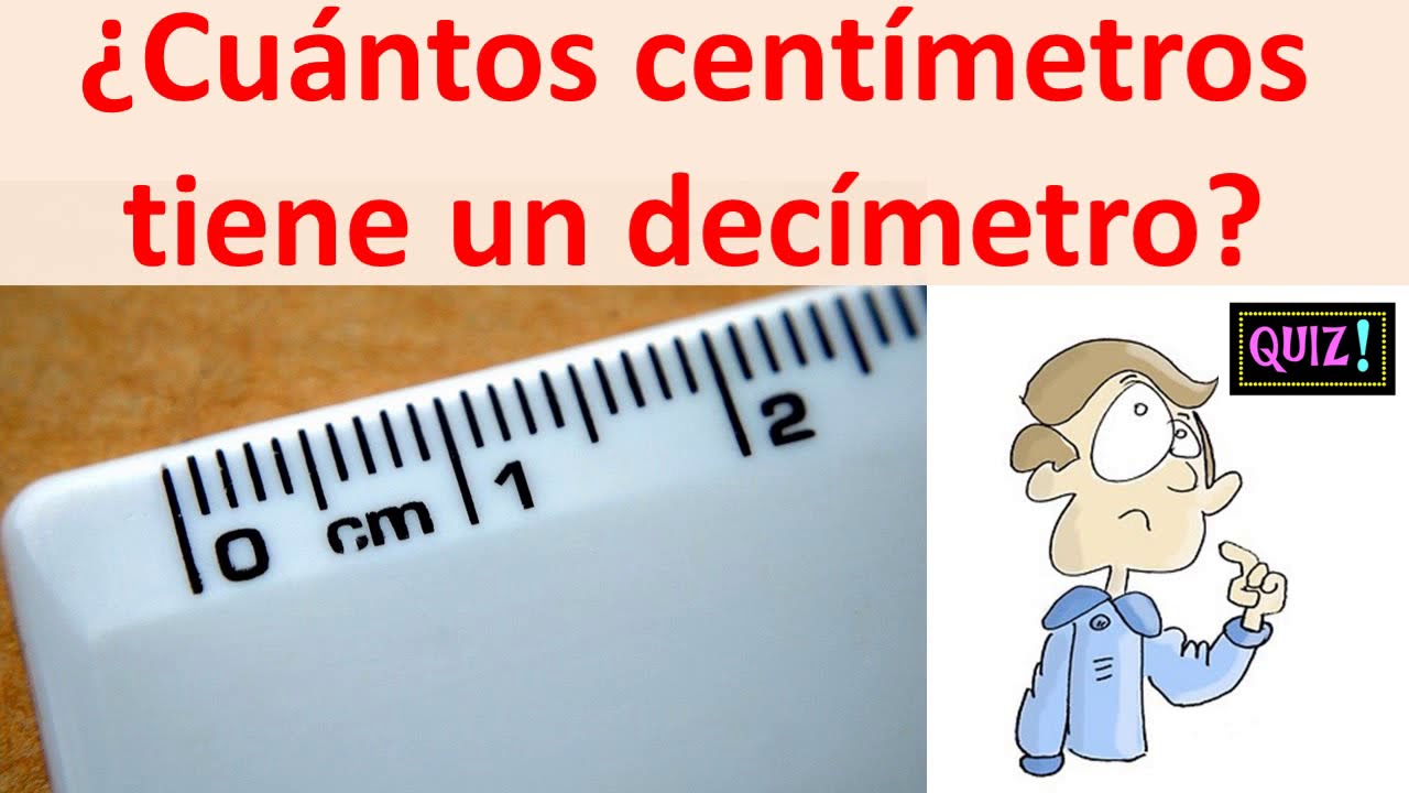 Cuantos centimetros tiene un decimetro