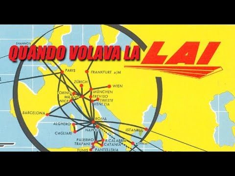 Quando volava la LAI Linee Aeree Italiane - Il fondatore, le Hostess e le farfalle commestibili # 2