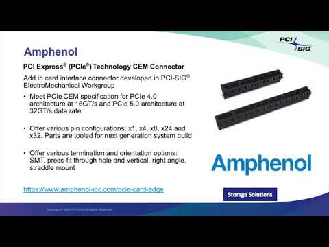 PCI Express Product Wall Showcase - Storage Solutions