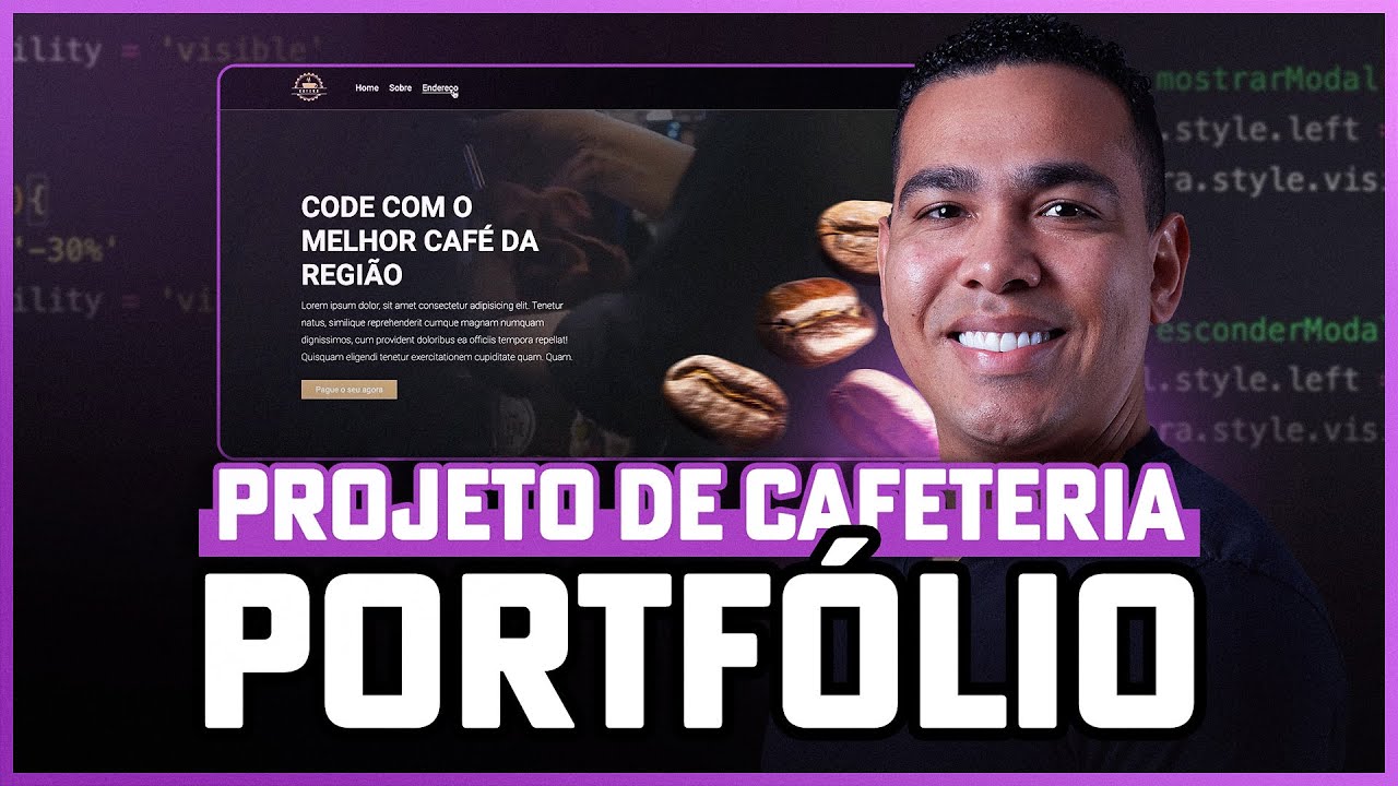 Criando um Site novo de Cafeteria | Projeto para Portfólio