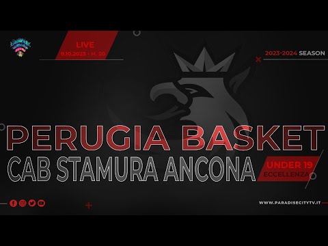 UNDER 19 ECCELLENZA BASKET 2023-2024 - PERUGIA BASKET vs. CAB STAMURA ANCONA