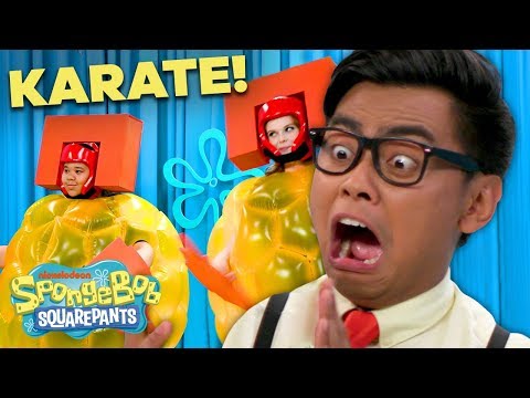 ゴールデンパイナップルのためにKA-RA-TEをする！？| スポンジ・ボブ・スマーティパンツ Ep. (Doing KA-RA-TE for the Golden Pineapple! | SpongeBob SmartyPants Ep. 3)