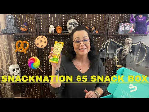 SnackNation - Only $5 a  Month Box! -October 2020