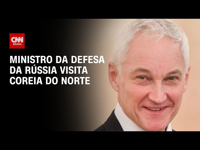 Ministro da Defesa da Rússia visita Coreia do Norte | CNN ARENA