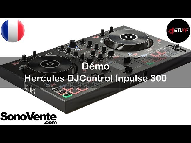 Vídeo relacionado con Hercules DJControl Inpulse 300 - 2 tracks with 16 pads and sound card