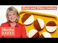 Martha Stewart S Black And White Cookies Martha Bakes Recipes