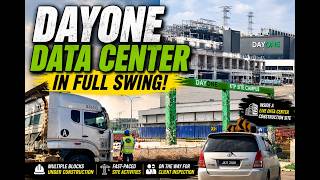 Inside a Fast-Paced Data Center Construction Site | DAYONE Project Site Drive
