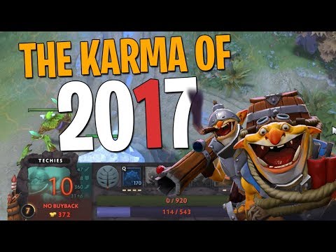 The Karma of 2017 - DotA 2 Techies Full Match