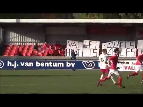 Supporters stuwen Valleivogels B1 naar de overwinning.