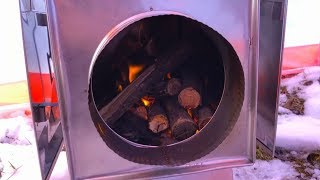 Печки теплообменники для палаток