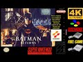 Batman Returns [SNES] Longplay Walkthrough Playthrough Full Movie Game [4K60ᶠᵖˢ UHD🔴]