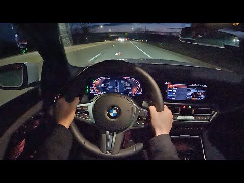 2022 BMW 230i - POV Night Drive (Binaural Audio)