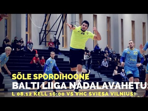 08.12.18 BHL: HC Tallinn VS VHC Šviesa Vilnius