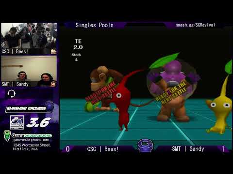 SG Revival PM - Bees! (Olimar) vs. saNdy (Diddy Kong) - Project M Pools