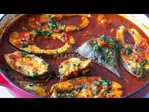 Chraime - Fish in Tomato Sauce - Moroccan Fish Dish with Spicy Tomato Sauce
