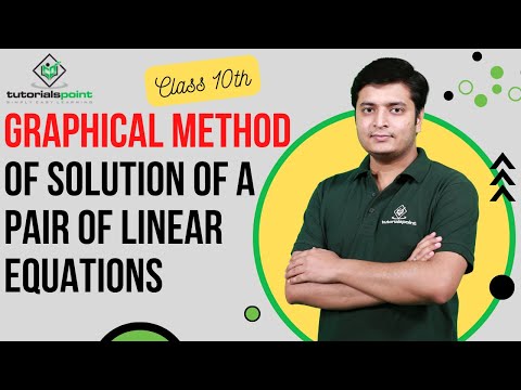 Class 10th Graphical Method of Solution of a Pair of Linear Equations