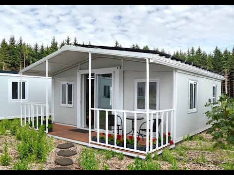 20ft Expandable Container House with Terrace