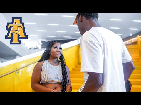 RIZZING EVERY BADDIE AT NCAT HOMECOMING !