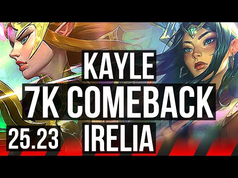 KAYLE vs IRELIA (TOP) | 9/2/10, 7k comeback | KR Master | 25.23
