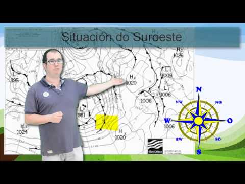 Vídeo: Interpretando o mapa do tempo. Situacións típicas de Galicia 