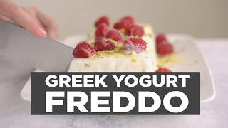 A Greek Yogurt Healthy-Freddo with Berries to Satisfy Your Sweet Tooth