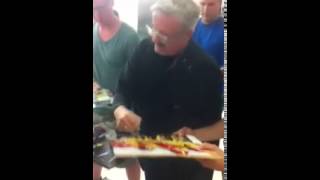 Mark Mothersbaugh DEVO Signing Autographs Team Derek