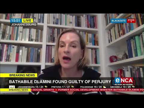 Discussion Bathabile Dlamini found guilty of perjury Part 2 2