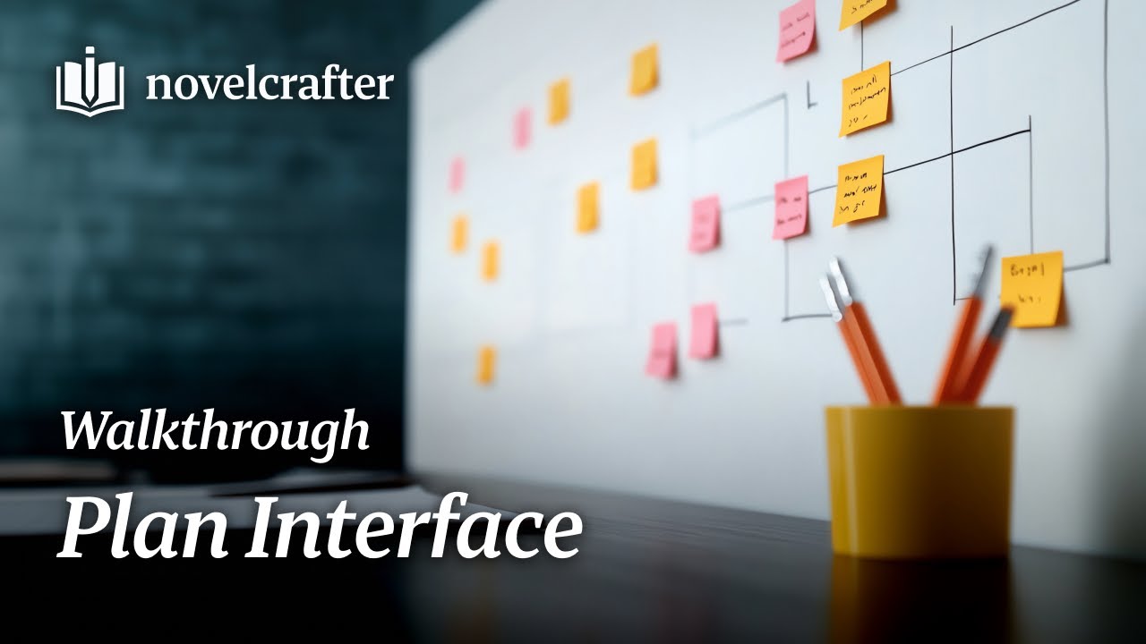 Plan Interface - Novelcrafter Walkthrough
