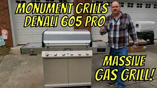 HUGE Denali 605 Pro Gas Grill Unboxing and Complete Review (Everything you need to know) #mealprep